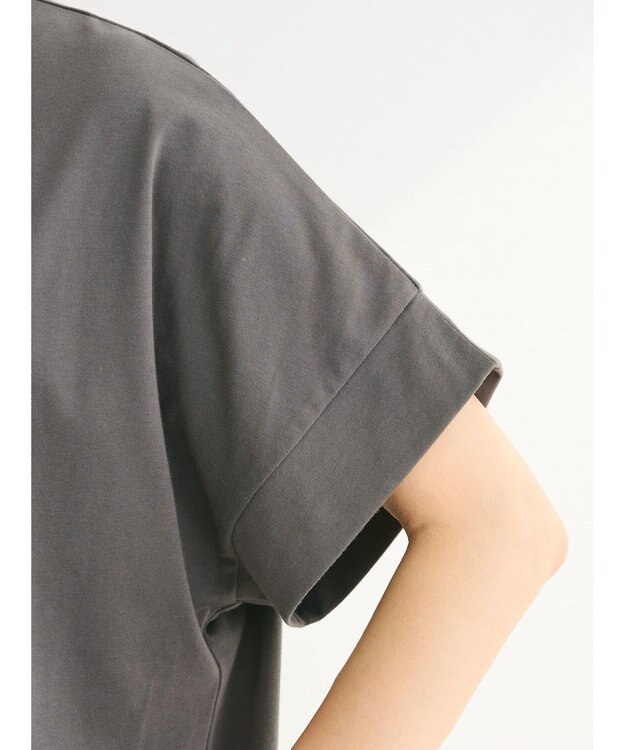 Green Parks 冷っとすずやか　カットワンピース Gray