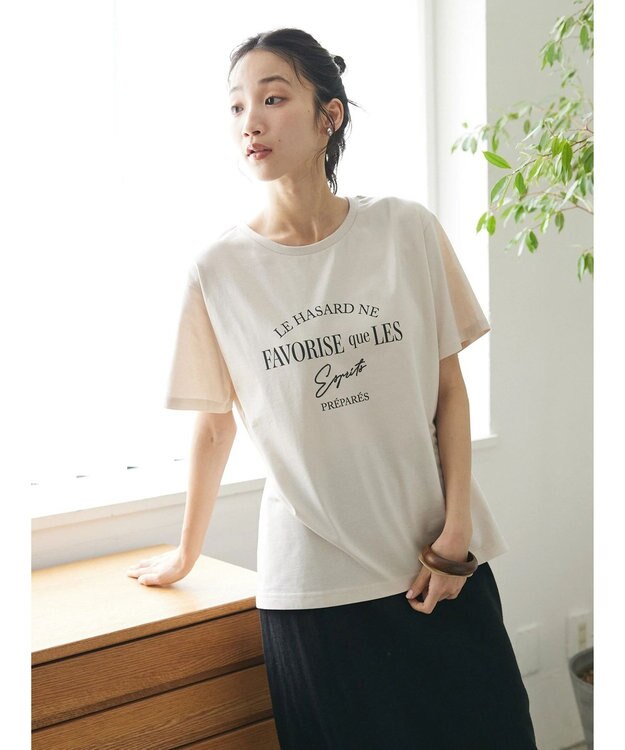 CRAFT STANDARD BOUTIQUE 【ＵＶカット】ＦＡＶＯＲＩＳＥ　ＴＥＥ Ivory