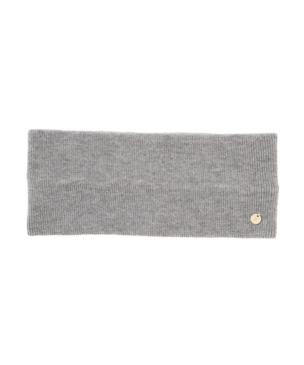 earth music&ecology リブニットターバン Gray