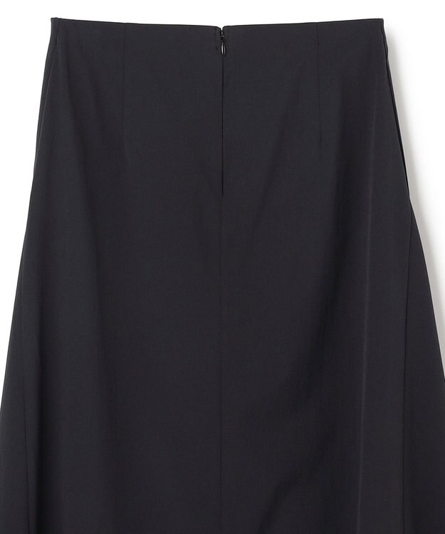 BEIGE， YANN / ラップタック フレアスカート Black