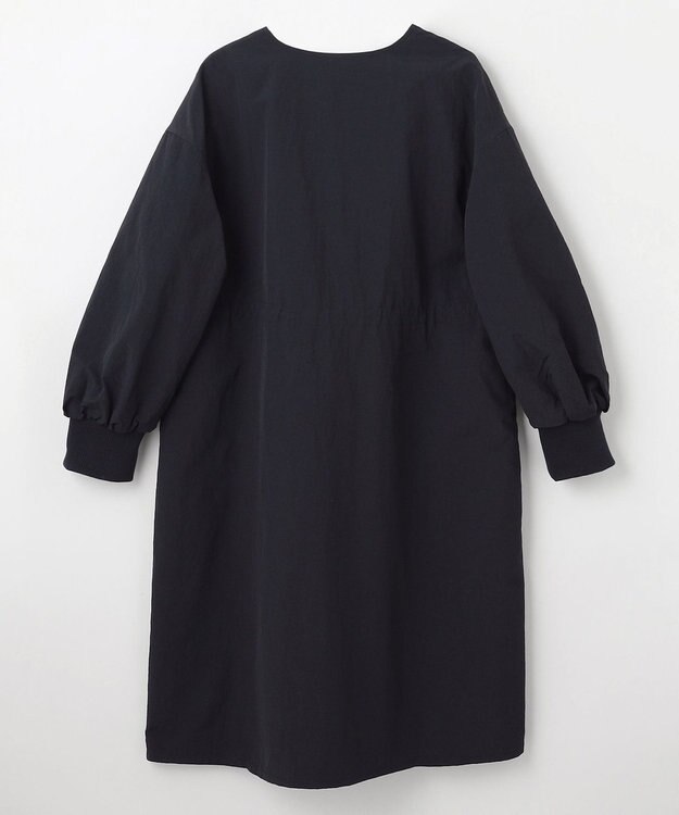 ANY ナイロンミニグログランコート ネイビー