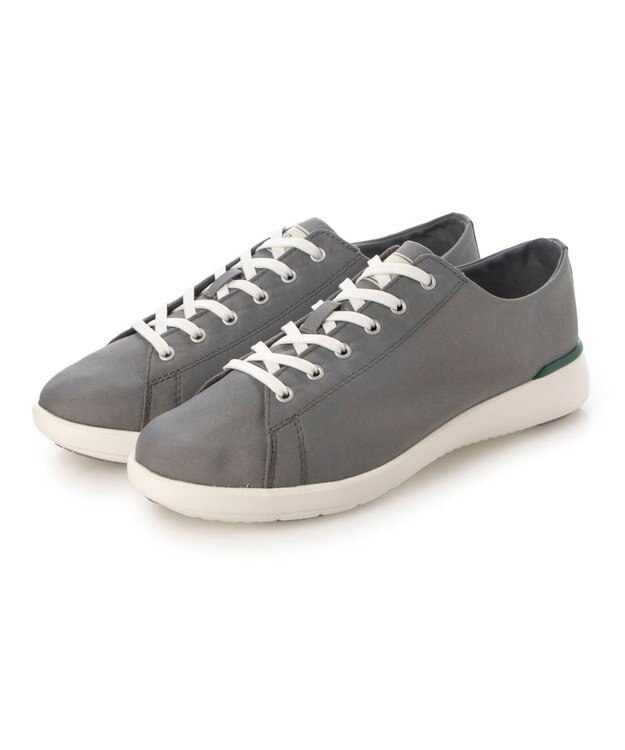 ing <ing>晴雨兼用ローカットスニーカー グレー