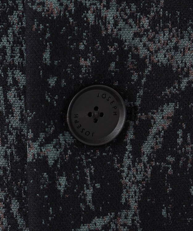 JOSEPH HOMME フォレストジャガード　チェスターコート ブラック系3