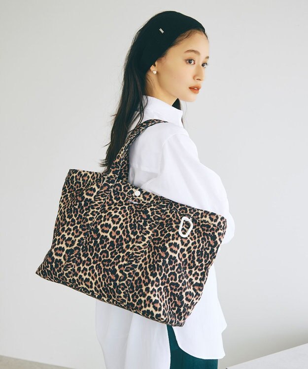 TOPKAPI 【Breath TOPKAPI】CHILLGO 保冷バッグ付き ナイロン トートバッグ L / 撥水 ブラック系