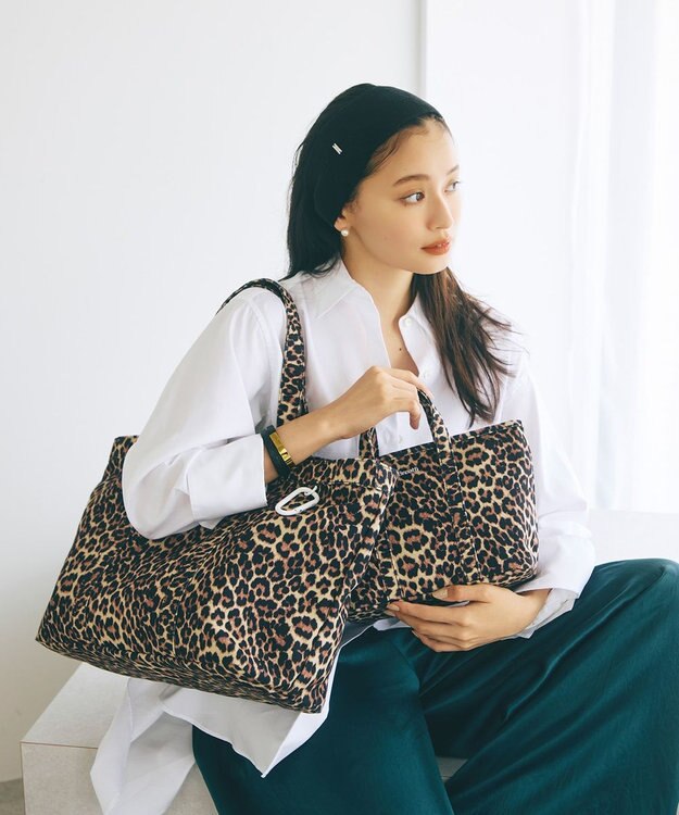 TOPKAPI 【Breath TOPKAPI】CHILLGO 保冷バッグ付き ナイロン トートバッグ L / 撥水 ブラック系