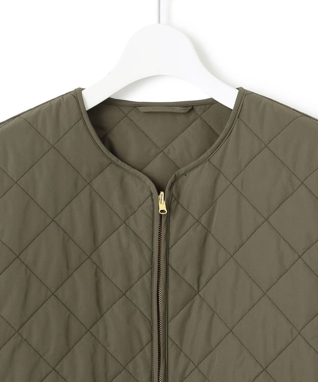 23区 L 【撥水加工/洗える】ライナー付き マルチウェイアウター カーキ系