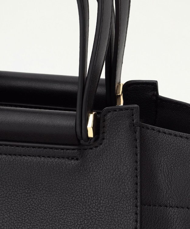 組曲 2wayハンドルスモールハンドバッグ ブラック系