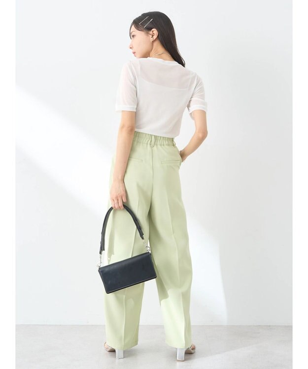 earth music&ecology シアーチュールプルオーバー Off White