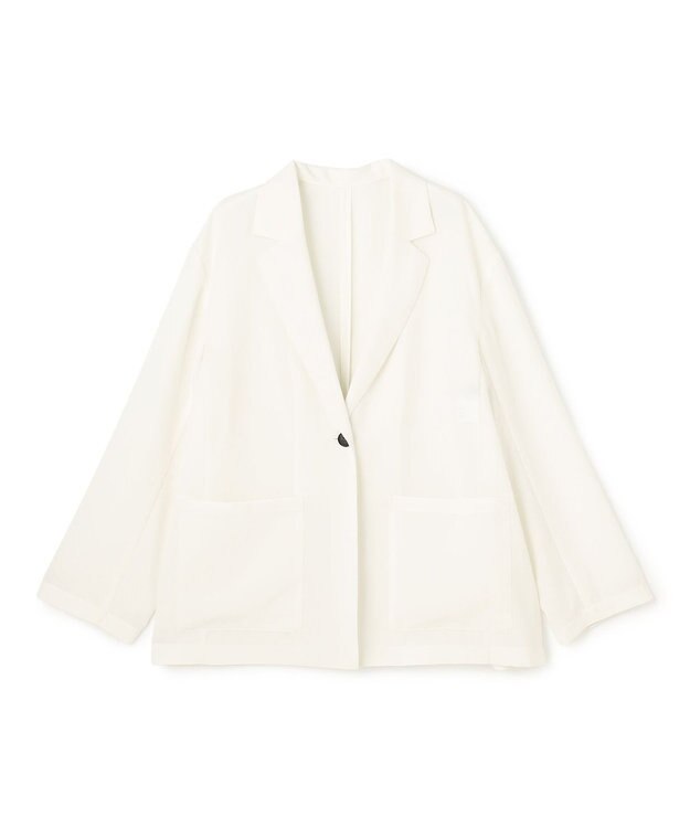 UNFILO シアー オーバージャケット エクリュ