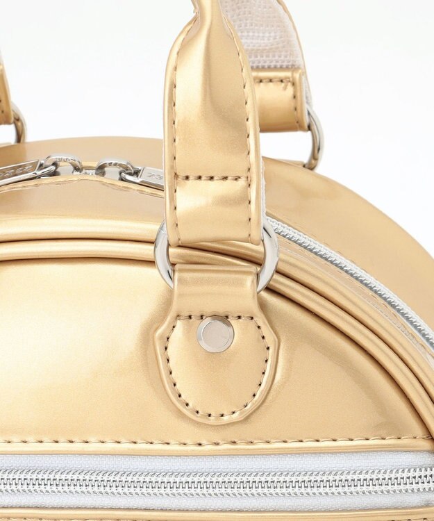 23区GOLF 【WOMEN】エレガントエナメルカートバッグ ゴールド系