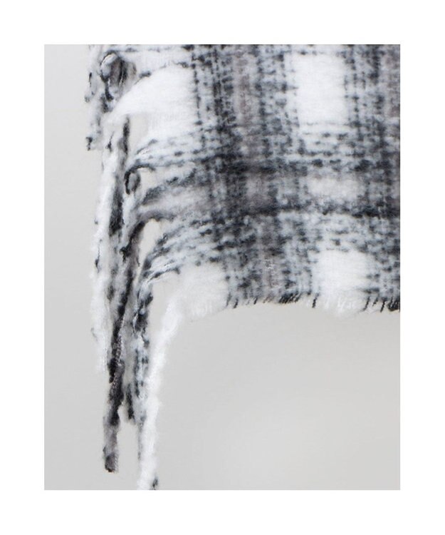 UNBILLION カシュネ cache nez / ブークレオンブレーチェックストール GY