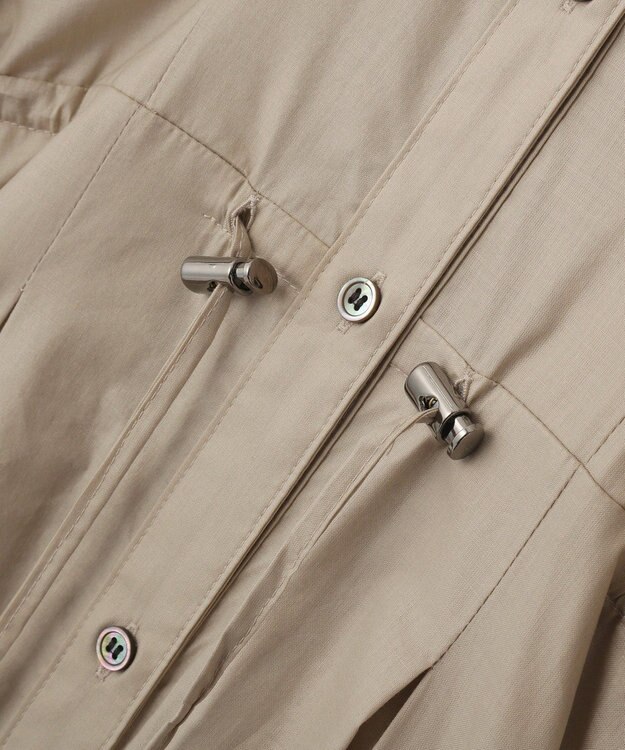 YECCA VECCA 【ORGABITS】タックシャツワンピース Beige