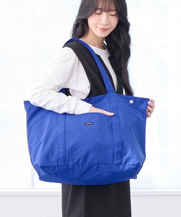 ROOTOTE 3648【撥水・軽量 キャリーオンバッグ】SC.グランデ.3ボタン-A 03：ブルー