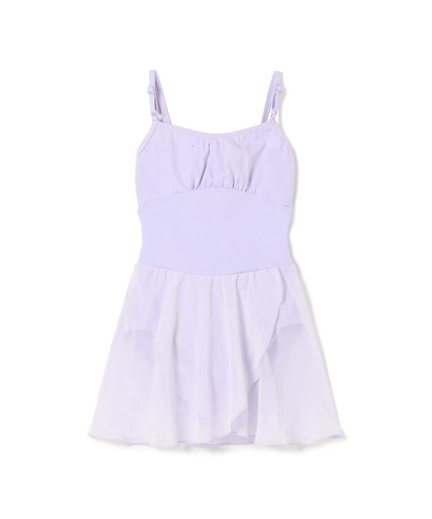 Chacott スカート付レオタード ラベンダー