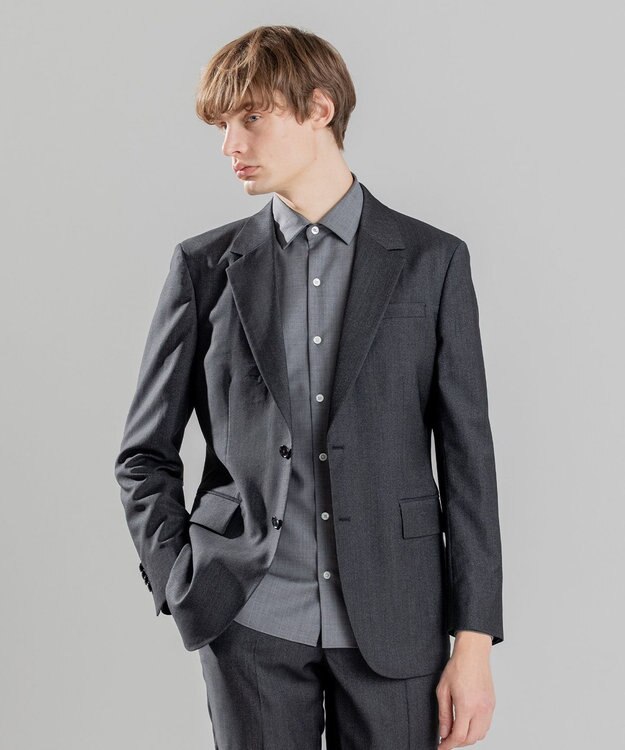 JOSEPH HOMME LUX MURINE STRETCH JACKET ブラック系