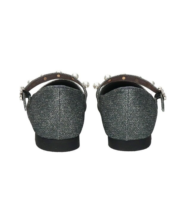 Bridget Birkin 【Bridget Birkin】パールツキメリージェーンパンプス ブラック雑材