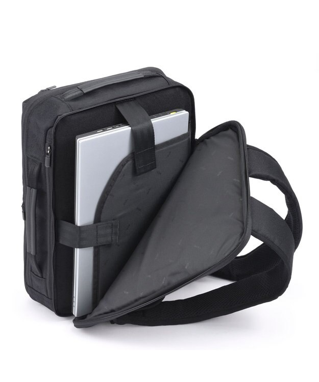 ACE BAGS & LUGGAGE ace. ガジェタブルSF ビジネスリュック A4サイズ 14インチPC収納２気室 68781 エース ブラック