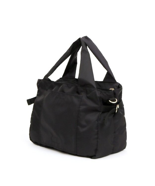 UNBILLION カシュカシュ cachecache / ナイロンタウン2wayボストンバッグ ブラック