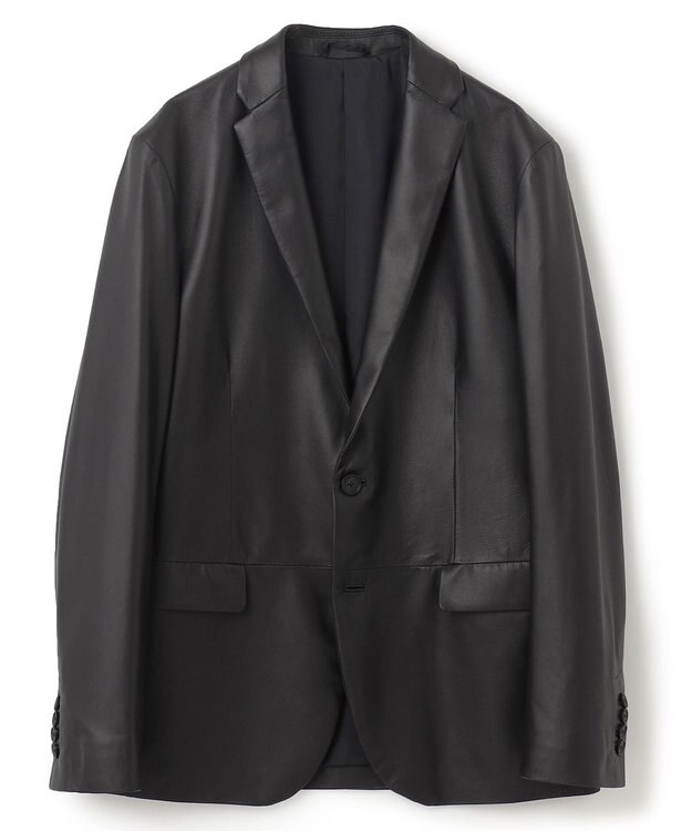 JOSEPH HOMME ライトラムナッパレザー　ジャケット ブラック系