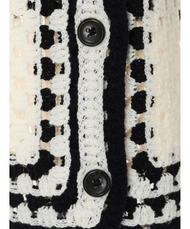 AMERICAN HOLIC クロシェカーディガン Ivory