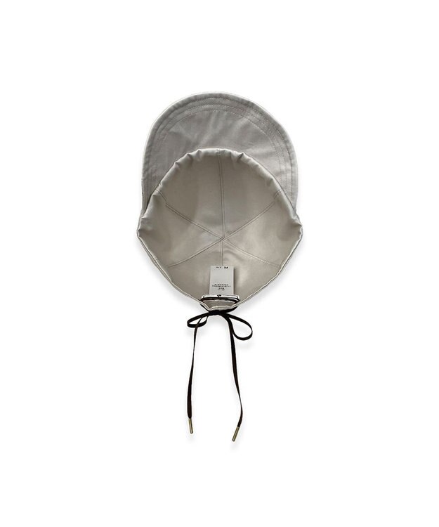 林八百吉商店 un chapeau  編上げキャップ ベージュ