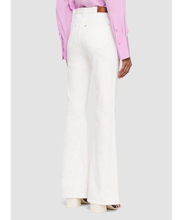 JOSEPH デニム　フレアートラウザーズ White