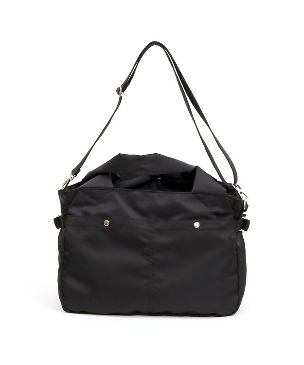 UNBILLION カシュカシュ cachecache / ナイロンタウン2wayボストンバッグ ブラック