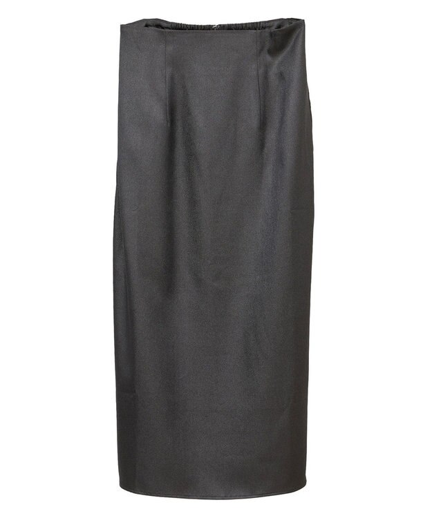 YECCA VECCA シャイニーロングスカート Mocha