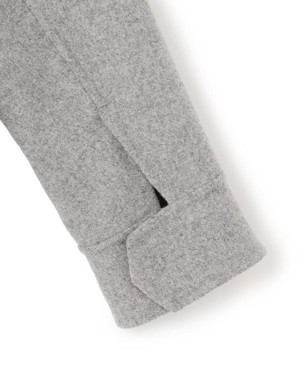 BEIGE， CHAMPIONNET / ウールメルトン シャツジャケット Gray