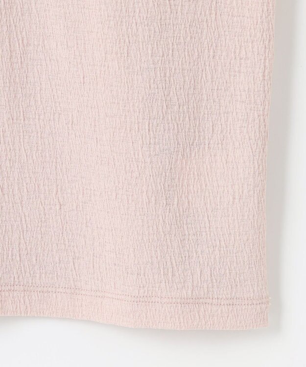 Feroux 【洗える】シアーメロー プルオーバー ピンク系