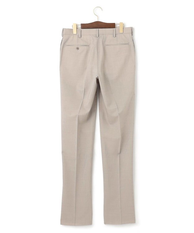 J.PRESS MEN 【PEPPIN MERINO COMFORT】ジオメトリックドビー スラックス ベージュ系
