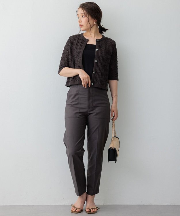 SLOW/一部店舗限定】レーシー カーディガン / 23区 S | ファッション