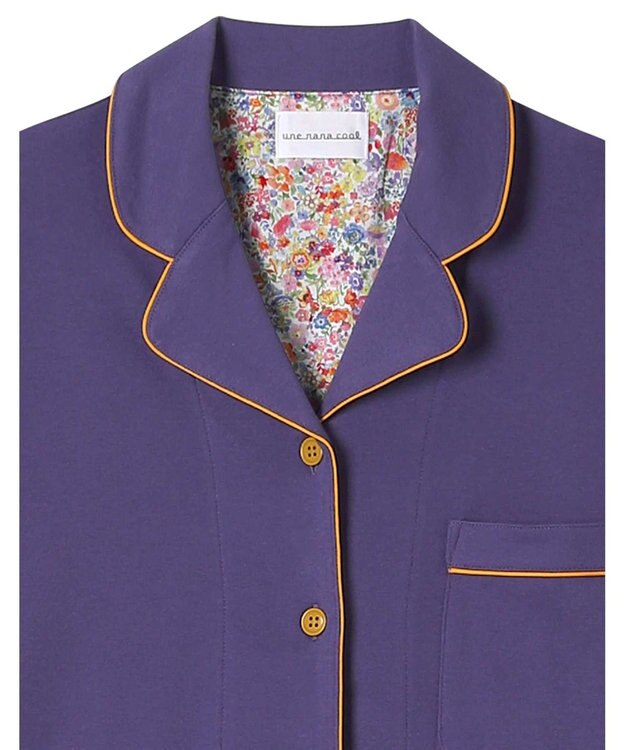 une nana cool 【綿100％】フライスパジャマ　ＭＡＤＥ　ＷＩＴＨ　ＬＩＢＥＲＴＹ　ＦＡＢＲＩＣ PU