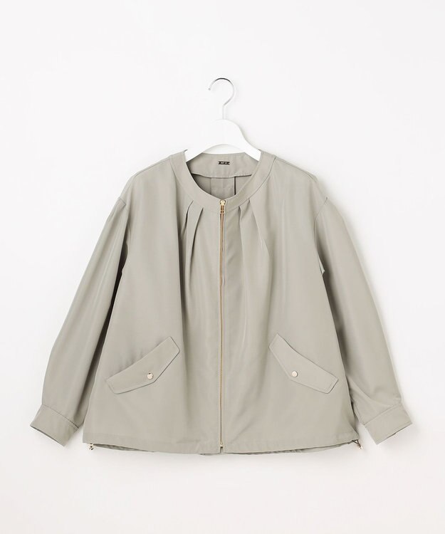 ANY SIS スプリングコンフォート ブルゾン ライトカーキ