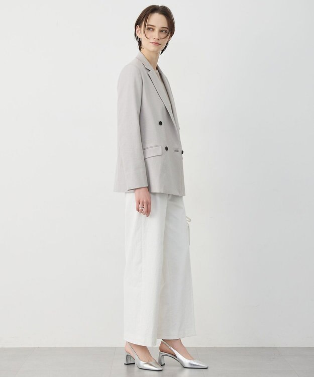 ICB 【先行予約】LooseWeave ダブルブレストジャケット トープ