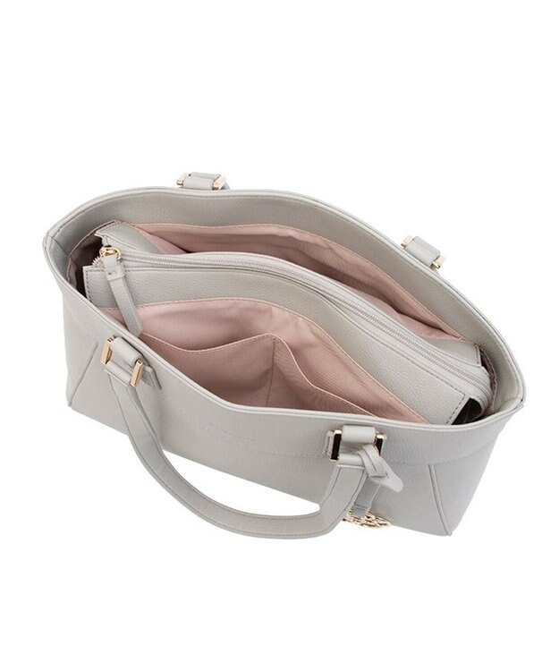 CLATHAS アマンド トートバッグ ライトグレー