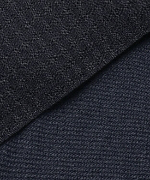 J.PRESS LADIES S シアーブロックチェック カットソー ネイビー系