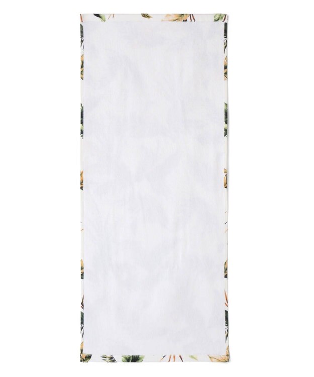 San-ai Resort（三愛水着楽園） Tropical Leaf　フェイスタオル【San-ai Resort（サンアイリゾート）】 ホワイト