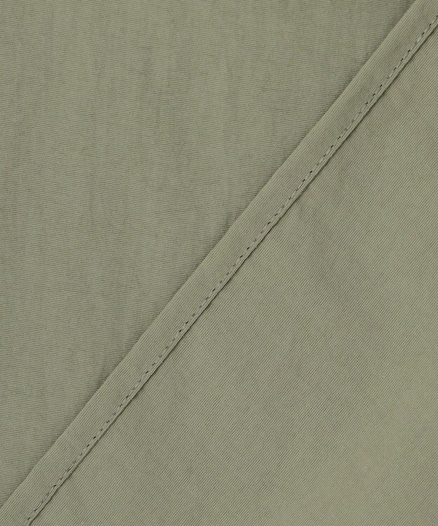 uncrave 【撥水・洗濯機洗い可】ライトプルーフナイロン ブラウス（uncrave WHITE） カーキ