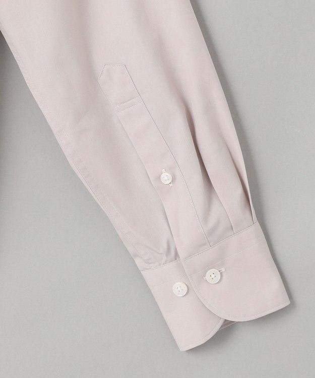 GOTAIRIKU 【形態安定】PREMIUMPLEATS_レギュラーカラー 通年ドレスシャツ_アイボリー(25年春夏モデル) アイボリー系