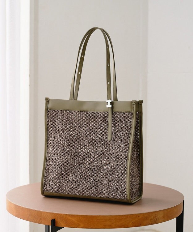 IACUCCI 【予約】ジュリエッタ RETE PAGLIA/RUGA ピスタチオ