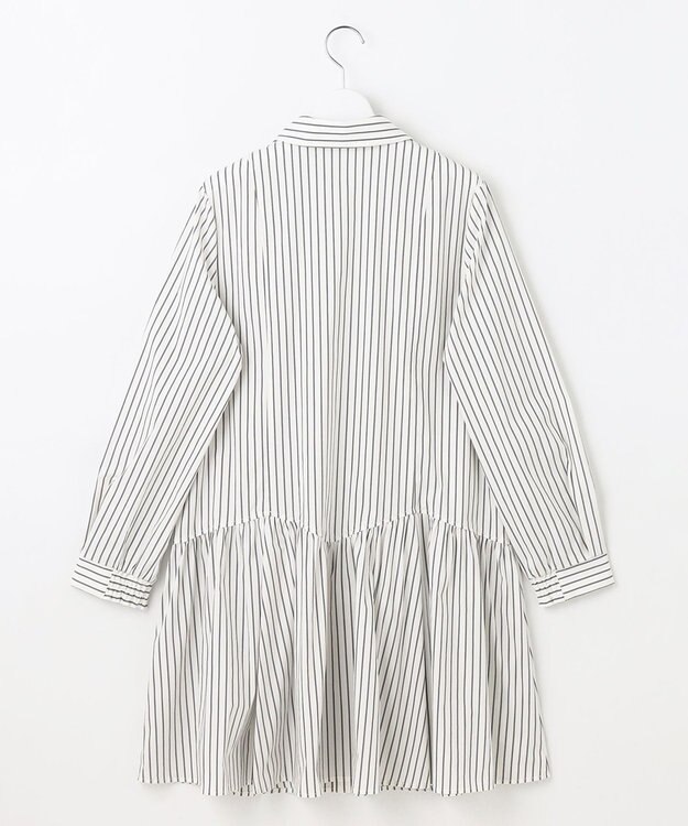 Feroux 【2WAY】リボンタイシャツ ワンピース ホワイト系1