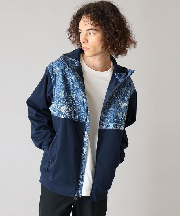 Columbia Columbia/ ウィルキンソンコーブフーディ /コロンビア Collegiate Navy Camo
