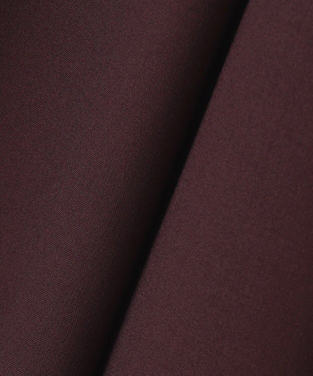 23区 【洗える】ウールブレンドストレッチ フレアスカート ダークブラウン系