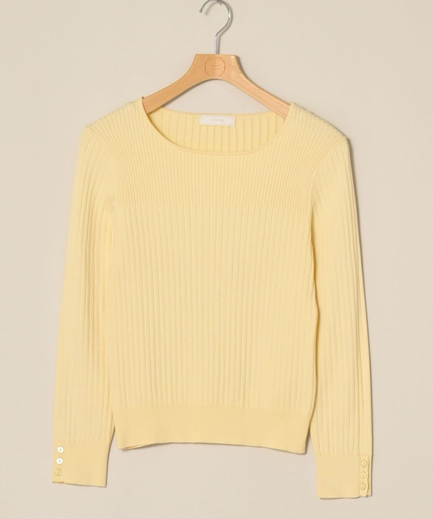 ONWARD Reuse Park 【any SiS】ニット春夏 イエロー