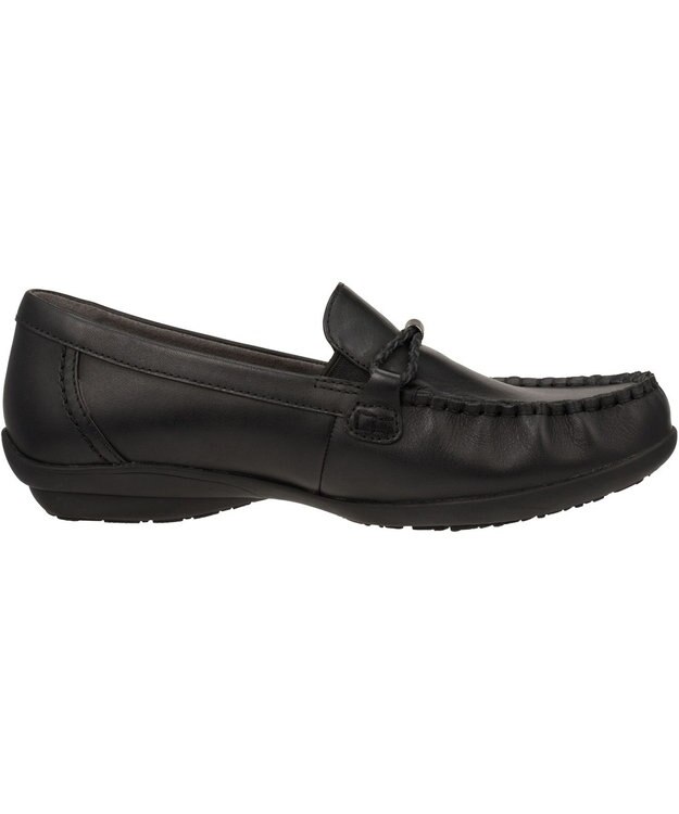 ASICS WALKING ペダラ レディース 3E 2.0cmヒール ブラック系