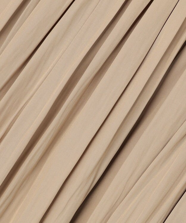 組曲 ギャザーライトデシン パンツ ベージュ系