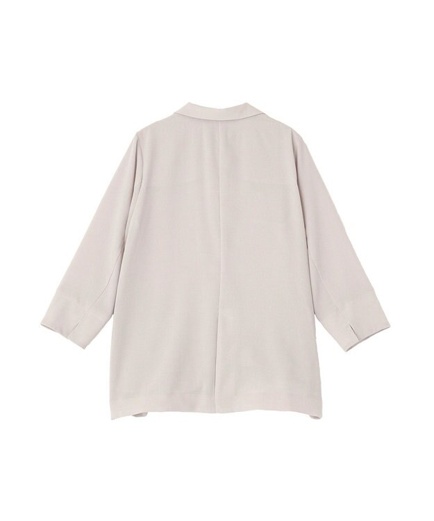 YECCA VECCA リネンライクジャケット Light Gray