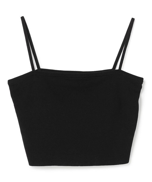 uncrave スムースニット カップ付きバンドゥ ブラック