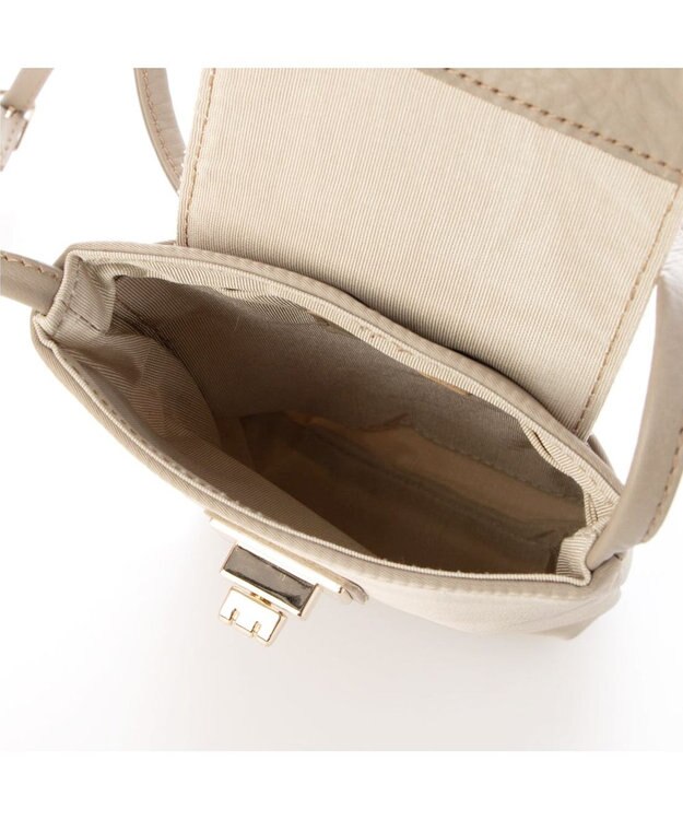 UNBILLION VERYコラボ ペルケ perche / 牛革フラップナイロンショルダーバッグ VERYコラボ ペルケ perche / 牛革フラップナイロンショルダーバッグ